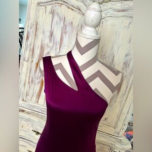 Alice + Olivia Silk Plum Dress🤩